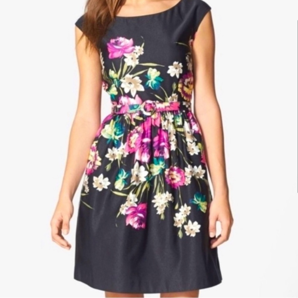 Eliza J floral midi dress